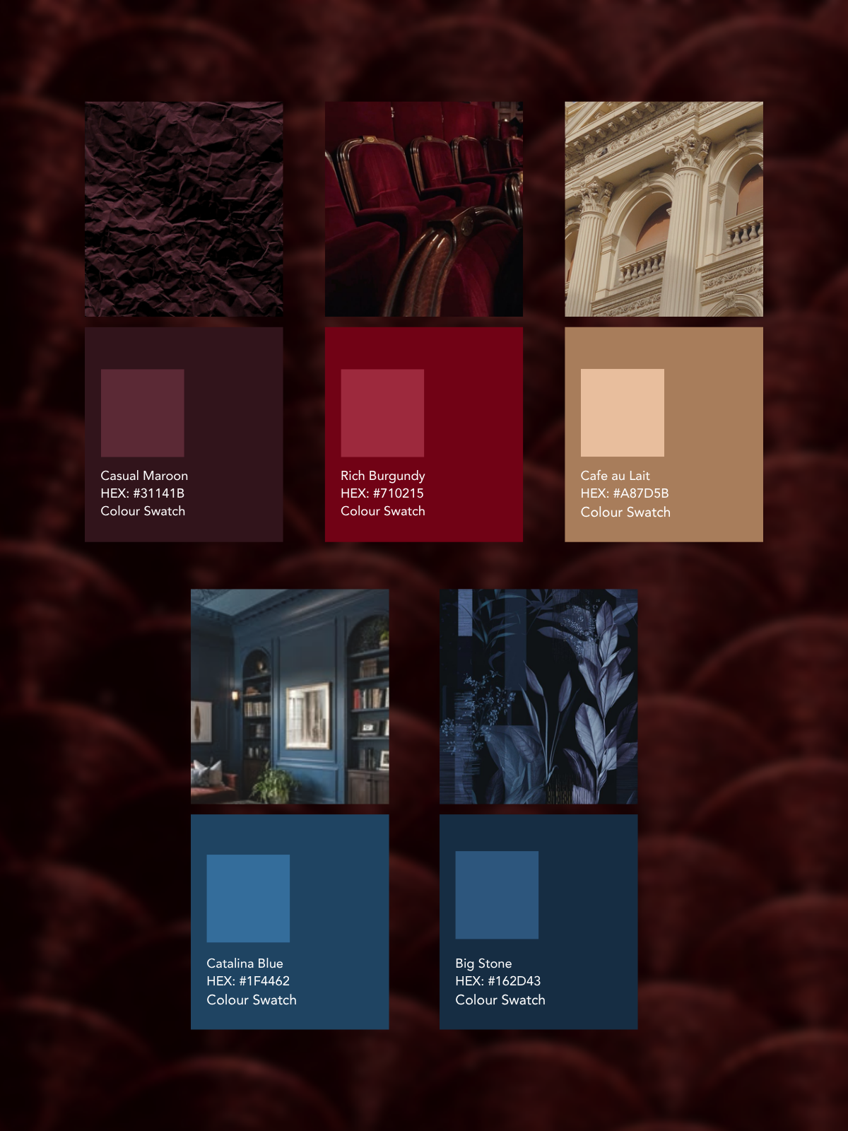 Cheryl LaTray brand color story and visual inspiration