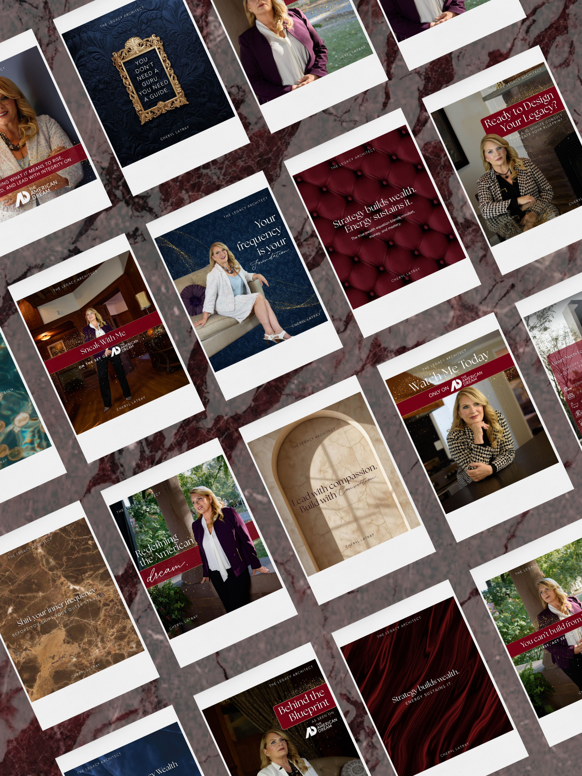 Cheryl LaTray social media template collection