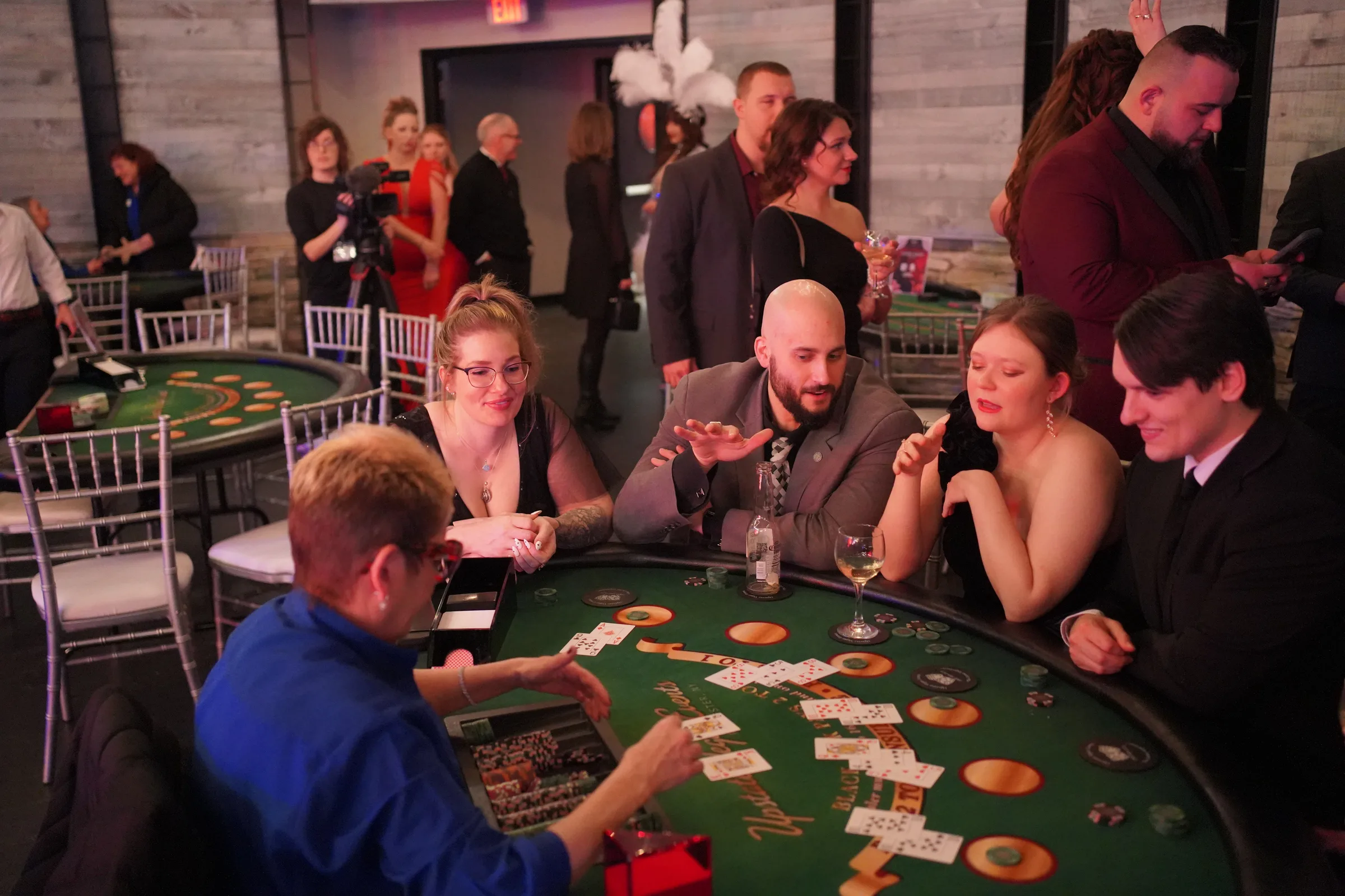 Queen of Hearts Casino Night