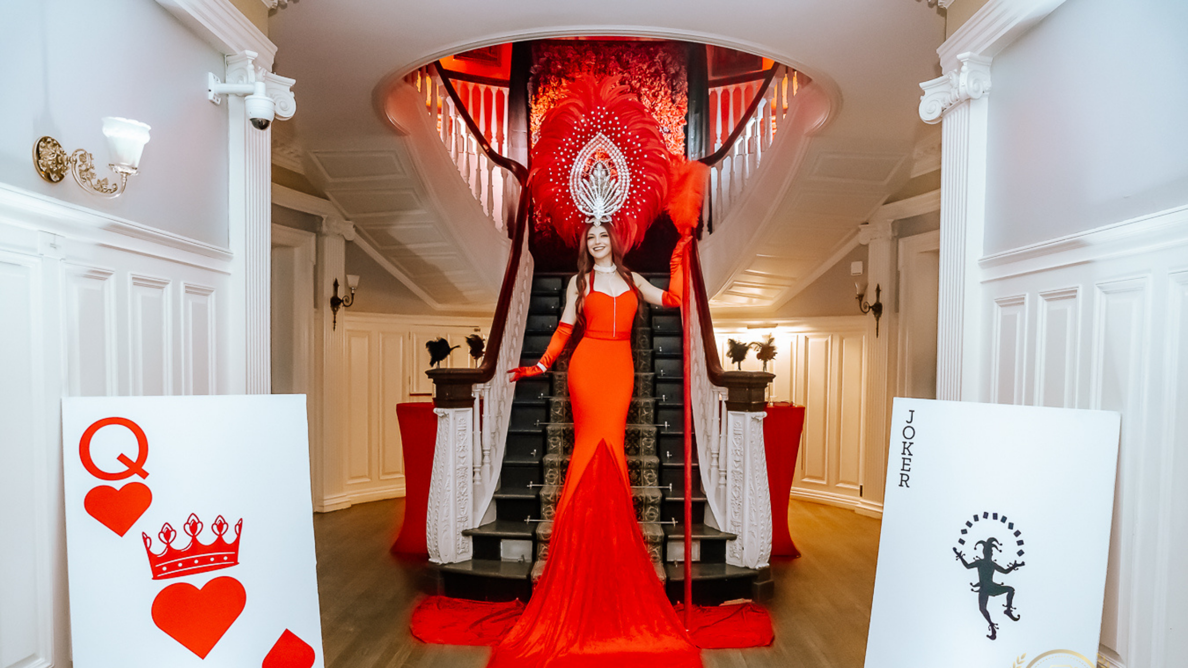 Queen of Hearts Casino Night