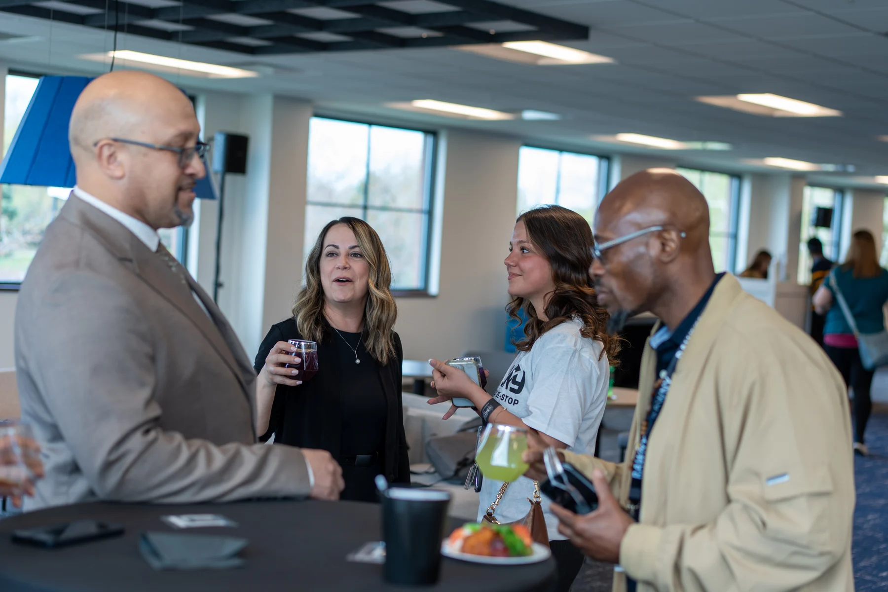 Guests in conversation at the RAWNY Reentry Connections Conference