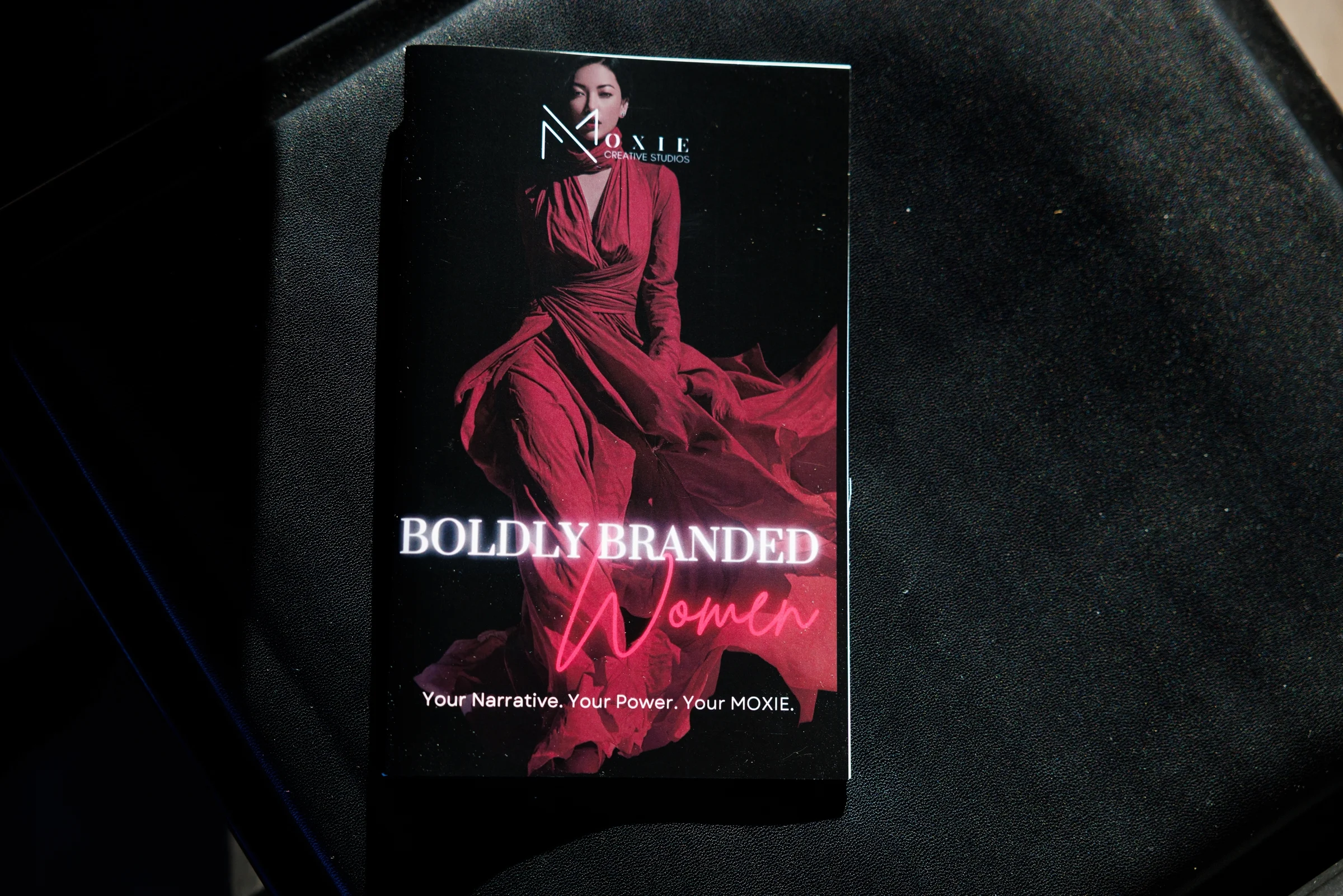 Boldly Branded Women book displayed at the event